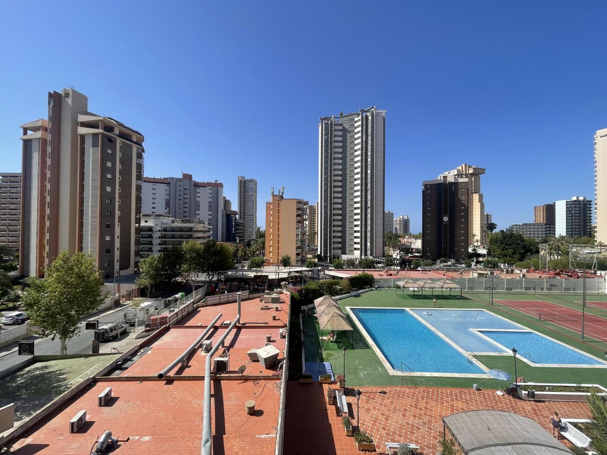 Gemelos 2 Levante Beach Benidorm Bagian luar foto